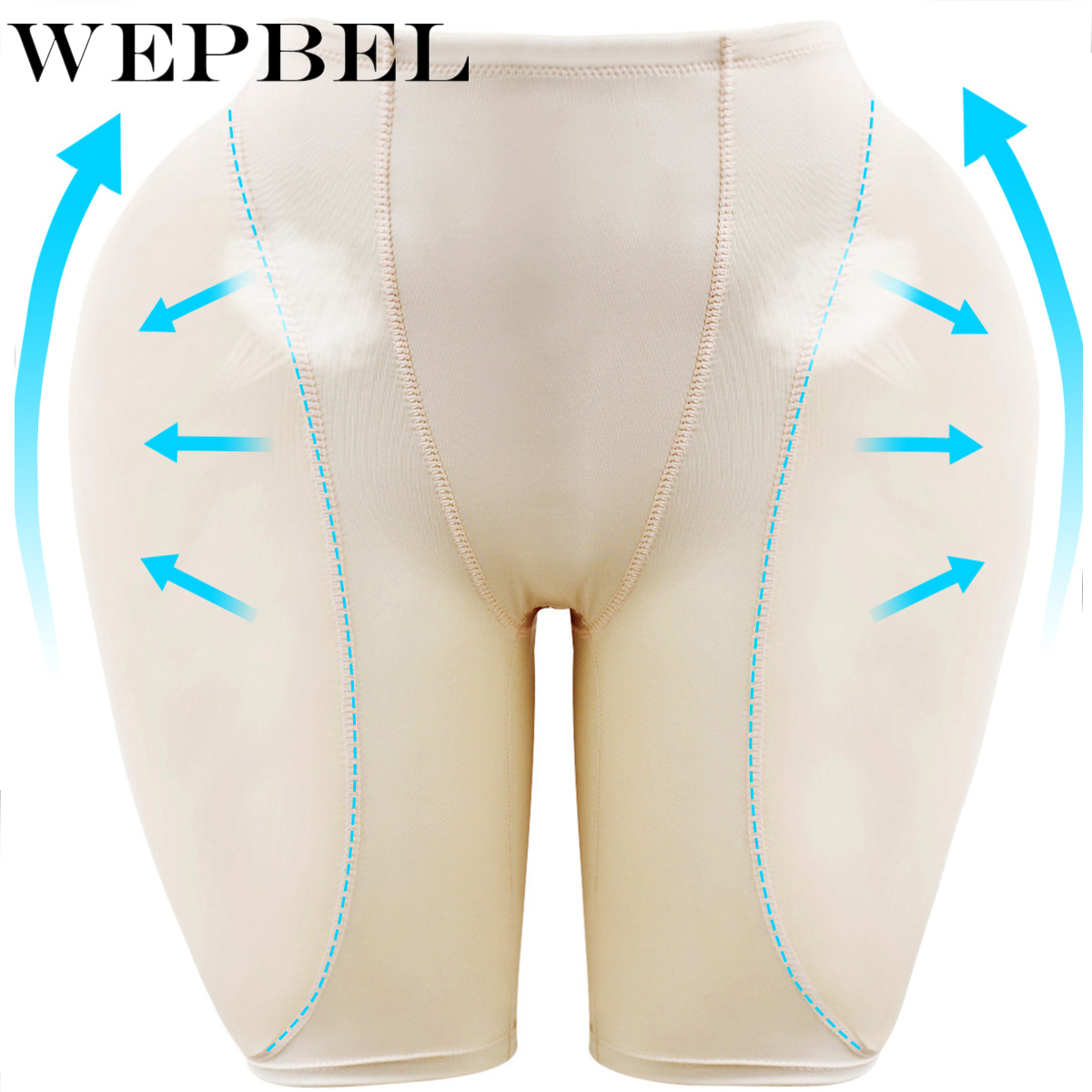 WEPBEL False Ass Butt lifter Sexy Push Up Intimate Body Shaper Hip Up Panty Padded Panties Underwear Women Seamless Lace Buttock CX200731