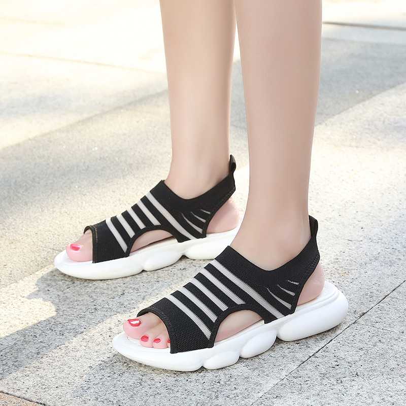 Sports sandals female 2020 summer new leisure han edition fashion joker web celebrity ins super fire with flat shoes, See chart
Sports sandals female 2020 summer new leisure han edition fashion joker web celebrity ins super fire with flat shoes, See chart