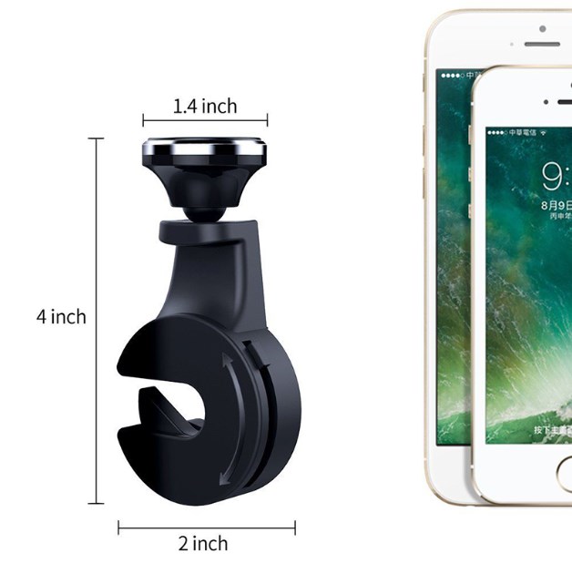 Tablet Voulttom 2pc/lot Phone Holder for Car Headrest hanger for tablet mobile Phone halterung back seat car tablet holder