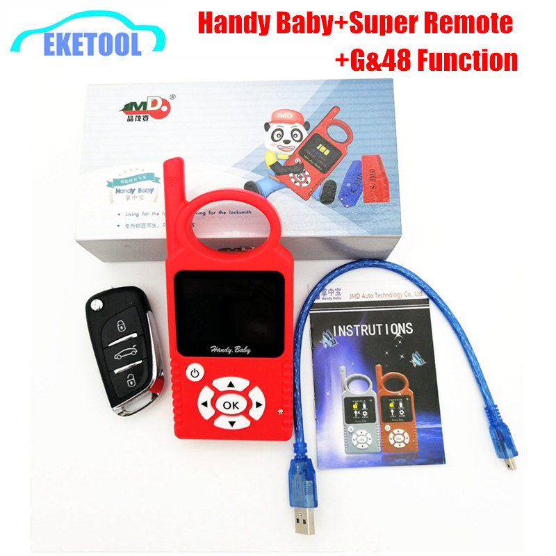 Handy Baby V9.0.5 CBay With 48 and G/96 Bits Function Auto Key Programmer Multi-Language Original For 4D/46/48 1pc Super Remote
Handy Baby V9.0.5 CBay With 48 and G/96 Bits Function Auto Key Programmer Multi-Language Original For 4D/46/48 1pc Super Remote