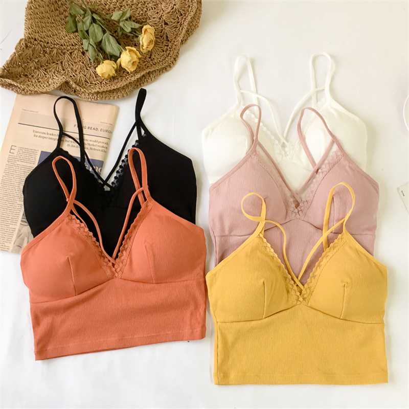 Women Camis Halter Top Women Camisole 2020 Crop Top Summer Sexy Sleeveless Slim Low Chest Lace Roupas Femininas Pink Yellow, Black
Women Camis Halter Top Women Camisole 2020 Crop Top Summer Sexy Sleeveless Slim Low Chest Lace Roupas Femininas Pink Yellow, Black