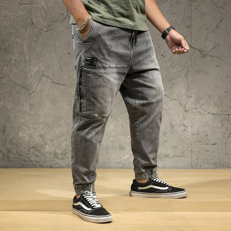 Large Overalls 44 Men's Jeans Beam feet Men Casual Stretch Harem pants Plus Size Loose Baggy Male Jeans Denim Pant trousers
Large Overalls 44 Men's Jeans Beam feet Men Casual Stretch Harem pants Plus Size Loose Baggy Male Jeans Denim Pant trousers