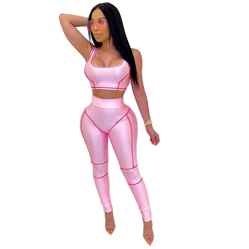 Yoga fitness tracksuit Summer Casual Women Two Piece Set New Sexy Striped T-Shirts And Skinny Pants 2pcs Outfits, Blue
Yoga fitness tracksuit Summer Casual Women Two Piece Set New Sexy Striped T-Shirts And Skinny Pants 2pcs Outfits, Blue