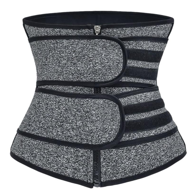 Tight Fitness Bodysuit Double Belt Waist Trainer Women Bodysuit Creative Body Shaper for Women Ladies, Grey
Tight Fitness Bodysuit Double Belt Waist Trainer Women Bodysuit Creative Body Shaper for Women Ladies, Grey