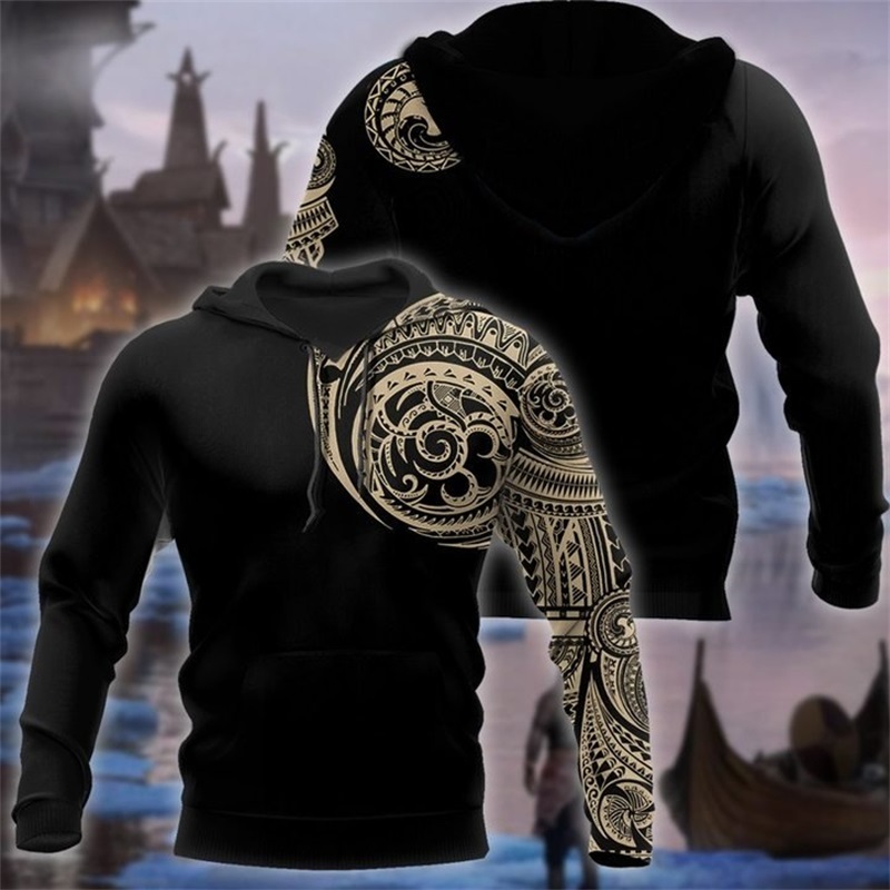 Viking Tattoo Polynesian style 3D Printed Men hoodies Harajuku Fashion Hooded Sweatshirt Autumn Unisex hoodie sudadera hombre CX200723, Color as the picture 
Viking Tattoo Polynesian style 3D Printed Men hoodies Harajuku Fashion Hooded Sweatshirt Autumn Unisex hoodie sudadera hombre CX200723, Color as the picture