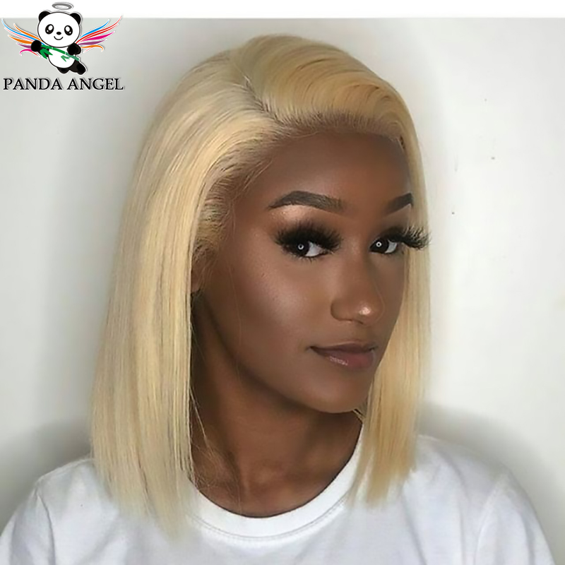 Blonde Short Bob Wig 13x4 Indian Straight Lace Front Human Hair Bob Wigs Pre Plucked 150% Remy 1B/613 Short Bob Wigs Panda, Natural color
Blonde Short Bob Wig 13x4 Indian Straight Lace Front Human Hair Bob Wigs Pre Plucked 150% Remy 1B/613 Short Bob Wigs Panda, Natural color