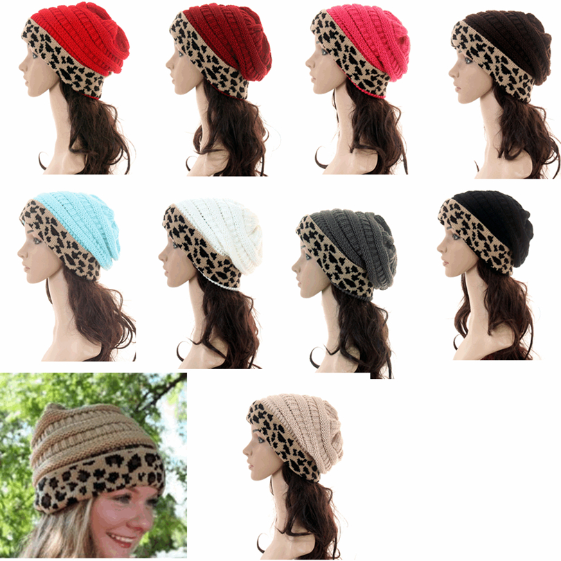 11color Leopard Knit Hats Women Winter Leopard Patchwork Knitted Beanies Hat Warm Skull Crochet Caps Unisex Party Hats GGA3604-1
11color Leopard Knit Hats Women Winter Leopard Patchwork Knitted Beanies Hat Warm Skull Crochet Caps Unisex Party Hats GGA3604-1