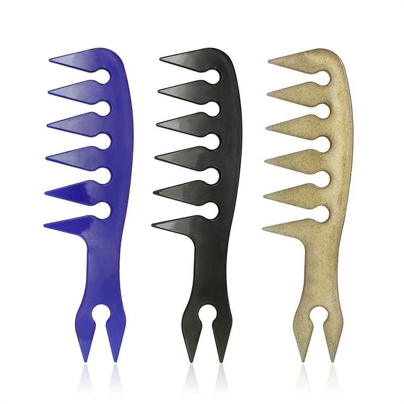 Professional Africa Hair Plastic Barber Wide Tooth Hair Comb For Women Long Curved Detangling Comb
Professional Africa Hair Plastic Barber Wide Tooth Hair Comb For Women Long Curved Detangling Comb
