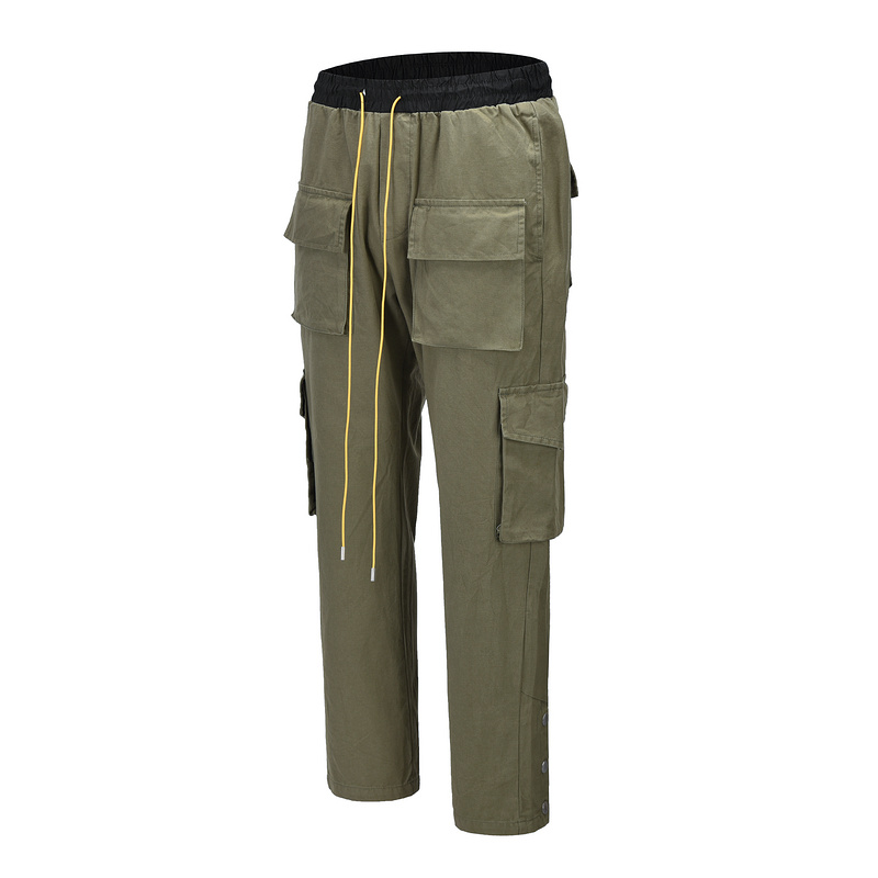 2020 Summer New Multi-pocket Cargo Pants Sports Style Straight-leg Pants Men Women Loose Casual, Black
2020 Summer New Multi-pocket Cargo Pants Sports Style Straight-leg Pants Men Women Loose Casual, Black