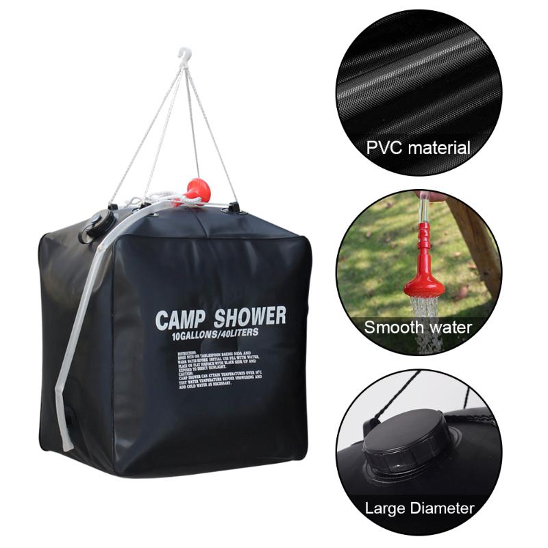 20/40L Solar Heated Shower Bag Outdoor Portable Shower Bathing Bag Traveling Camping Hiking Climbing Body Cleaning Water, 20l
20/40L Solar Heated Shower Bag Outdoor Portable Shower Bathing Bag Traveling Camping Hiking Climbing Body Cleaning Water, 20l