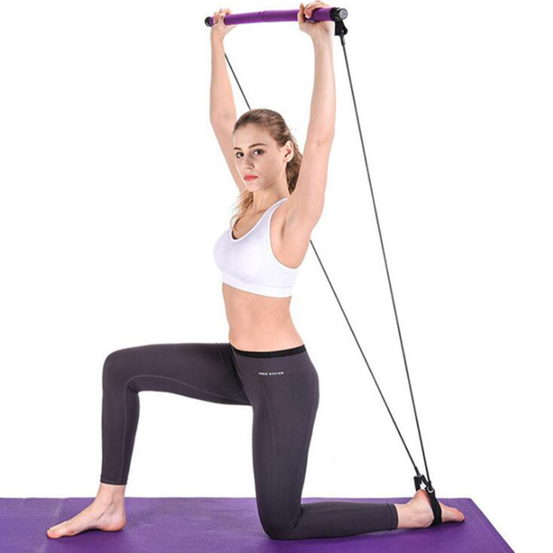 Exercise Stick Toning Bar Fitness Home Yoga Gym Body Workout Body Abdominal Resistance Bands Rope Puller,H-9091
Exercise Stick Toning Bar Fitness Home Yoga Gym Body Workout Body Abdominal Resistance Bands Rope Puller,H-9091