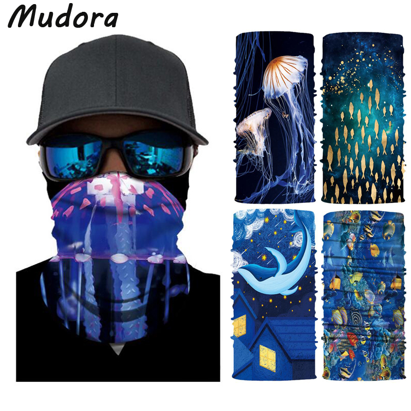 2020 Mens Head Bandanas Fashion Ocean World Magic Scarf Seamless Tubular Outdoor Climbing Hiking Fishing Riding Magic Scarf, White
2020 Mens Head Bandanas Fashion Ocean World Magic Scarf Seamless Tubular Outdoor Climbing Hiking Fishing Riding Magic Scarf, White