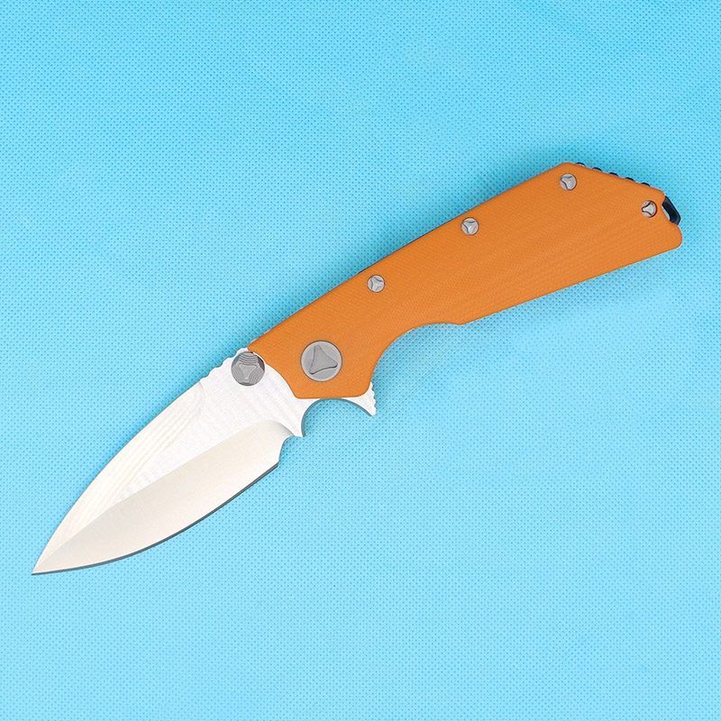 Top Quality Ball Bearing Flipper Folding Knife D2 Drop Point Satin Blade G10 Handle Survival Tactical Folding Knives With Repair Tools
Top Quality Ball Bearing Flipper Folding Knife D2 Drop Point Satin Blade G10 Handle Survival Tactical Folding Knives With Repair Tools