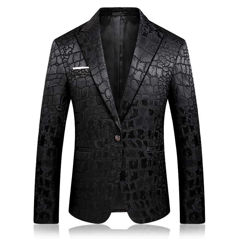 Pattern Jacquard Leopard Prom Party Club Slim Fit Blazer Hombre Suit Jacket Men High Quality Vetement Homme 4xl, Black
Pattern Jacquard Leopard Prom Party Club Slim Fit Blazer Hombre Suit Jacket Men High Quality Vetement Homme 4xl, Black