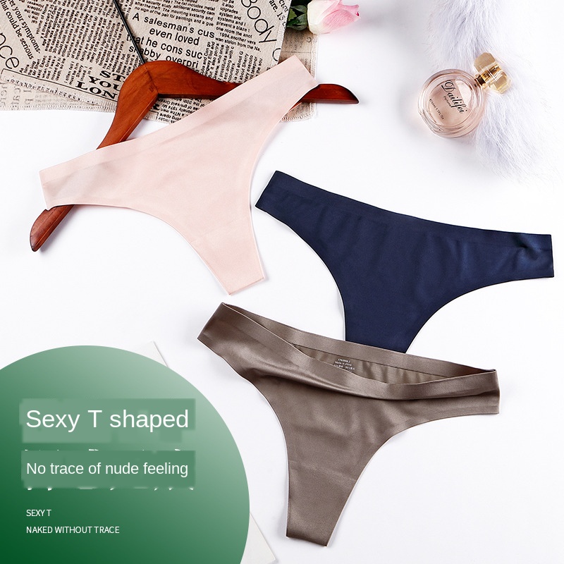 Foreign Trade T-Back Women's Sexy Viscose Fiber Low Waist Women's Panties Solid Seamless, Black
Foreign Trade T-Back Women's Sexy Viscose Fiber Low Waist Women's Panties Solid Seamless, Black