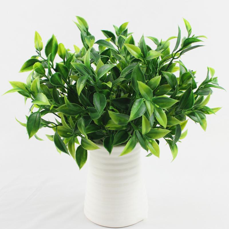 5 branches green artificial plants for garden bushes fake grass eucalyptus orange leaves faux plant for home shop decoration
5 branches green artificial plants for garden bushes fake grass eucalyptus orange leaves faux plant for home shop decoration