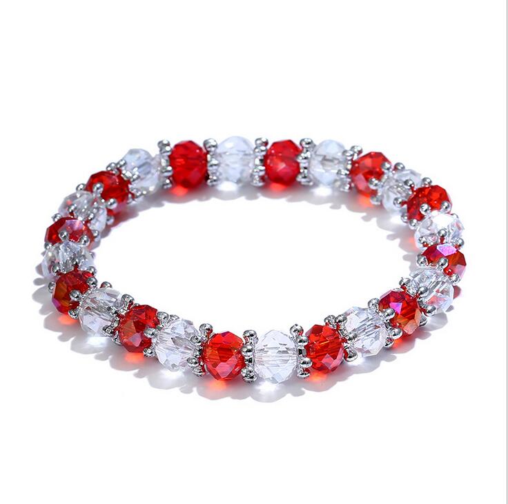 DHL epacket Natural Crystal Beaded Bracelet Factory Outlet Ladies Jewelry Wholesale Popular Hot DJFB33 Beaded Strands jewelry bracelets