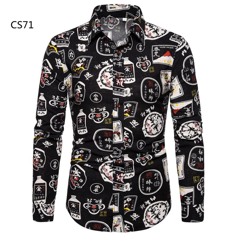 2020 New Fashion Casual Men Shirt Long Sleeve Europe Style Slim Fit Shirt Men High Quality Cotton Floral Shirts Mens Clothes 26, 82
2020 New Fashion Casual Men Shirt Long Sleeve Europe Style Slim Fit Shirt Men High Quality Cotton Floral Shirts Mens Clothes 26, 82
