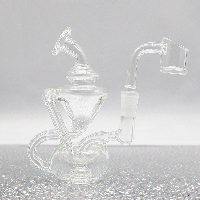 4" Mini bong recycler glass bong recycler dab rig small glass water pipe beaker bong glass pipe with 10mm female joint
4" Mini bong recycler glass bong recycler dab rig small glass water pipe beaker bong glass pipe with 10mm female joint