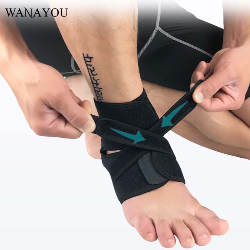 WANAYOU 1pcs Adjustable Sports Ankle Support,Breathable Barefoot Ankle Bandage,Black Elastic Pad for Football Running
WANAYOU 1pcs Adjustable Sports Ankle Support,Breathable Barefoot Ankle Bandage,Black Elastic Pad for Football Running