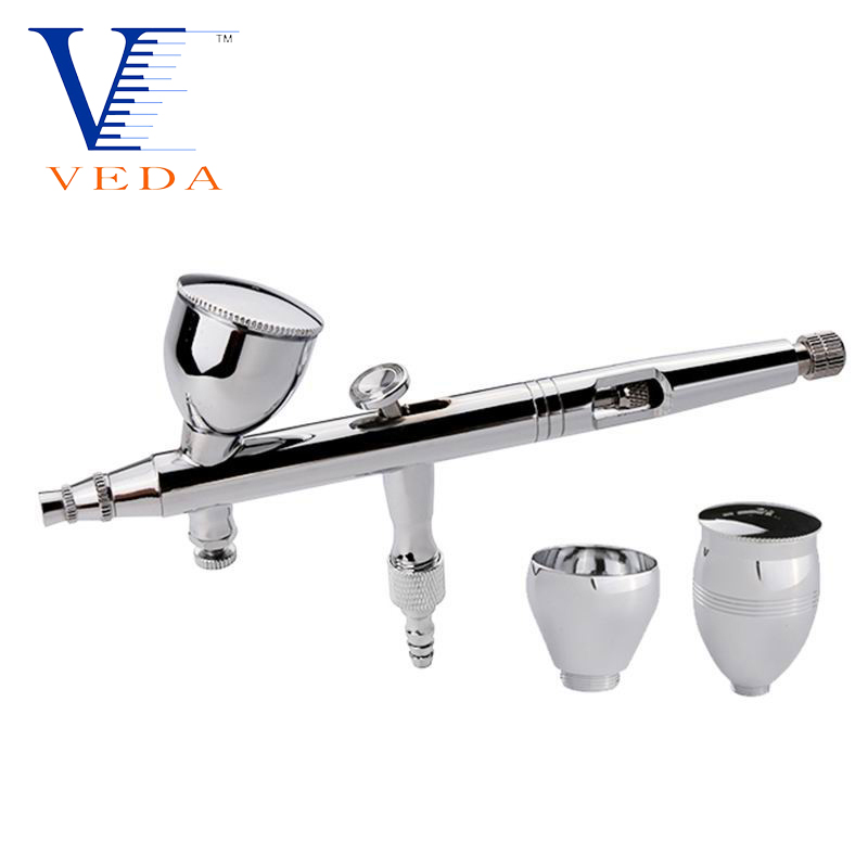 Double Action Trigger Air-paint Control Spray Gun Portable Mini Air Brush Sets 3Pcs Cup Airbrush Kits For Beauty Makeup Art Cake
Double Action Trigger Air-paint Control Spray Gun Portable Mini Air Brush Sets 3Pcs Cup Airbrush Kits For Beauty Makeup Art Cake