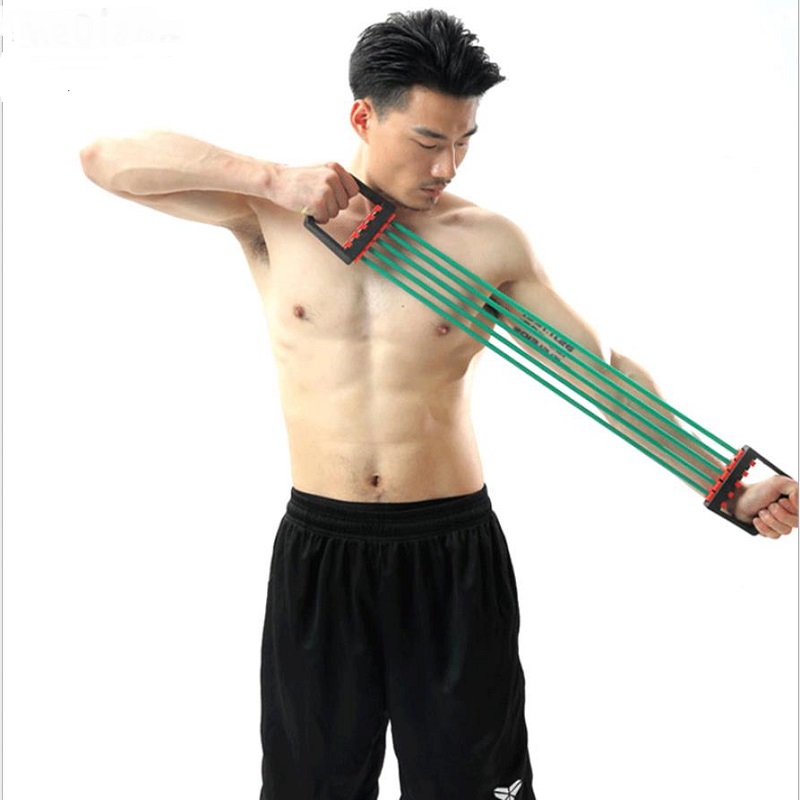 Resistance Bands Home Fitness With Handles 5 Levels Training Rubber Gym Pull Rope Elastic Power Strength Sports Workout
Resistance Bands Home Fitness With Handles 5 Levels Training Rubber Gym Pull Rope Elastic Power Strength Sports Workout