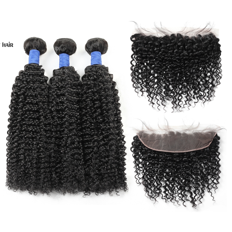Brazilian Peruvian Malaysian Indian Virgin hair kinky curly 3 Bundles with 13x4 lace frontal closure 10A Grade Human Hair extensions, Natural color
Brazilian Peruvian Malaysian Indian Virgin hair kinky curly 3 Bundles with 13x4 lace frontal closure 10A Grade Human Hair extensions, Natural color