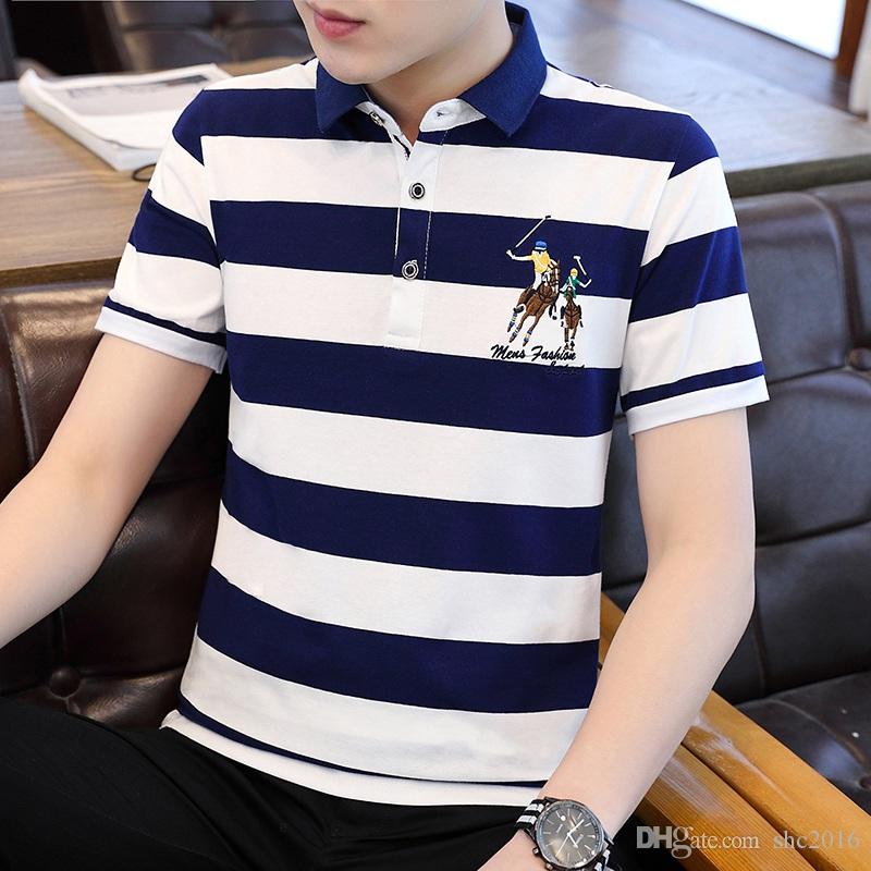 Summer Mens Designer Stripe Polo Shirt Brand clothing men fabric polo t-shirt collar casual Solid Color tee shirt tops, White;black
Summer Mens Designer Stripe Polo Shirt Brand clothing men fabric polo t-shirt collar casual Solid Color tee shirt tops, White;black