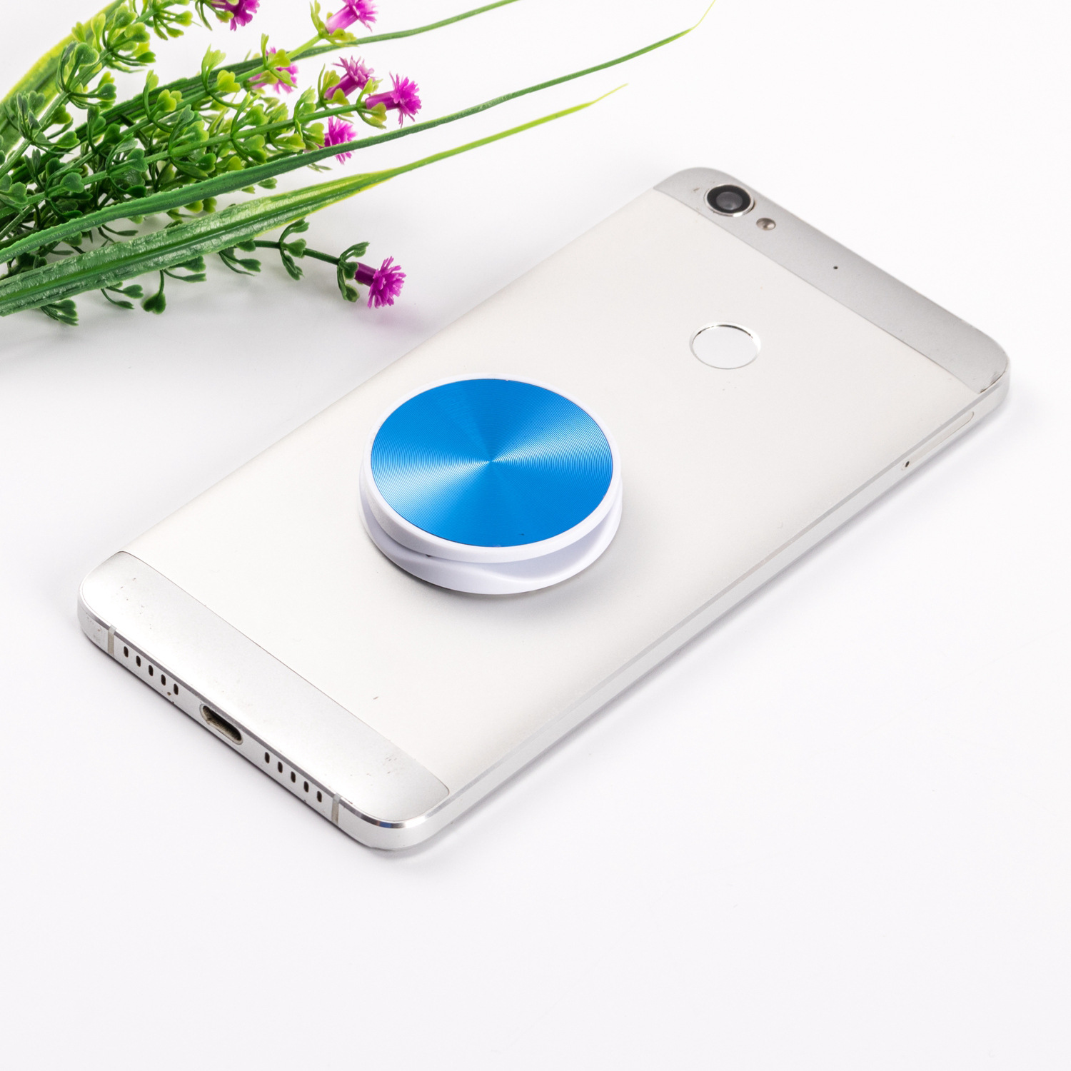 Phone Holder Phone Socket Folding Air Bag Support CD Mobile Phone Multi-Function Display Gift Foldable Mobile Air Bag