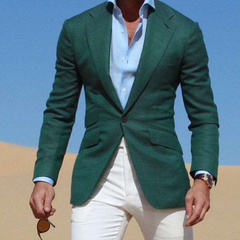 New Green Suit Mens Custom Made Slim Fit Business Suit 2020 Wedding Suits Groom Party Male Tuxedos 2 Piece Set (Jacket+Pants, Navy blue
New Green Suit Mens Custom Made Slim Fit Business Suit 2020 Wedding Suits Groom Party Male Tuxedos 2 Piece Set (Jacket+Pants, Navy blue