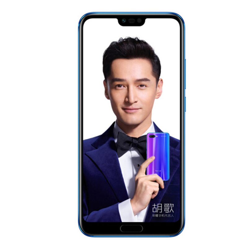 

Original Huawei Honor 10 4G LTE Cell Phone 8GB RAM 128GB ROM Kirin 970 Octa Core Android 5.84" Full Screen 24MP AI NFC 3400mAh Face ID Fingerprint Smart Mobile Phone