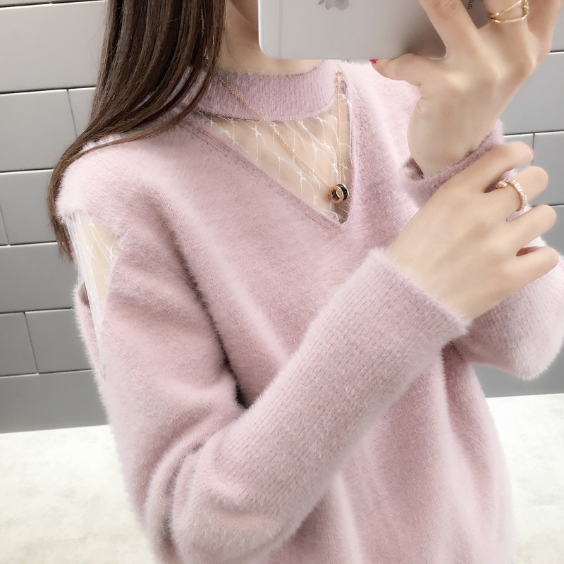 On sales 2020 spring Women Knitted V-neck Sweater shirts Casual Soft Jumper Fashion Slim Female Elasticity Pullover women, Pink
On sales 2020 spring Women Knitted V-neck Sweater shirts Casual Soft Jumper Fashion Slim Female Elasticity Pullover women, Pink