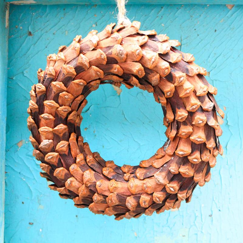 D7.87" Christmas Decoration Wreath Pinecone Drop Ornaments Natal Home Decor Natural Navidad Christmas Tree Decorations for Home, As pic
D7.87" Christmas Decoration Wreath Pinecone Drop Ornaments Natal Home Decor Natural Navidad Christmas Tree Decorations for Home, As pic