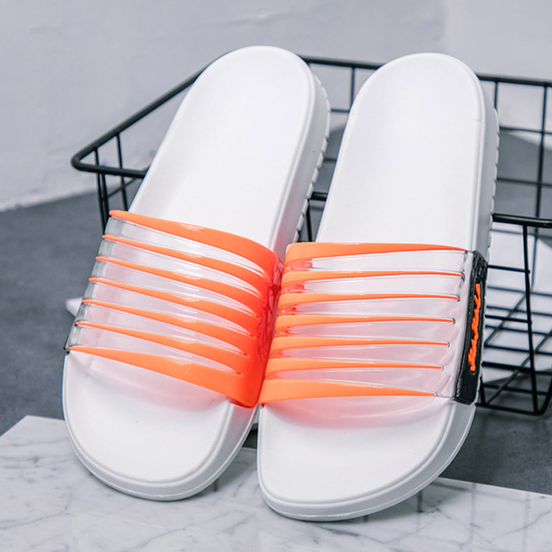 New Summer Women's Home Slippers Transparent Striped Indoor Slides Female EVA Soled Bathroom Sandals
New Summer Women's Home Slippers Transparent Striped Indoor Slides Female EVA Soled Bathroom Sandals
