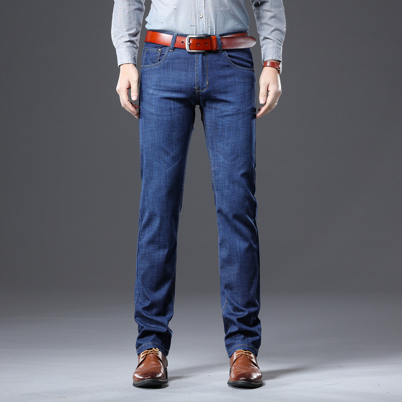 2020 Men Spring And Summer Thin MEN'S Jeans Business Casual Middle-aged Straight-Cut Men's Trousers Elasticity Long Pants, Xb dragon 835
2020 Men Spring And Summer Thin MEN'S Jeans Business Casual Middle-aged Straight-Cut Men's Trousers Elasticity Long Pants, Xb dragon 835