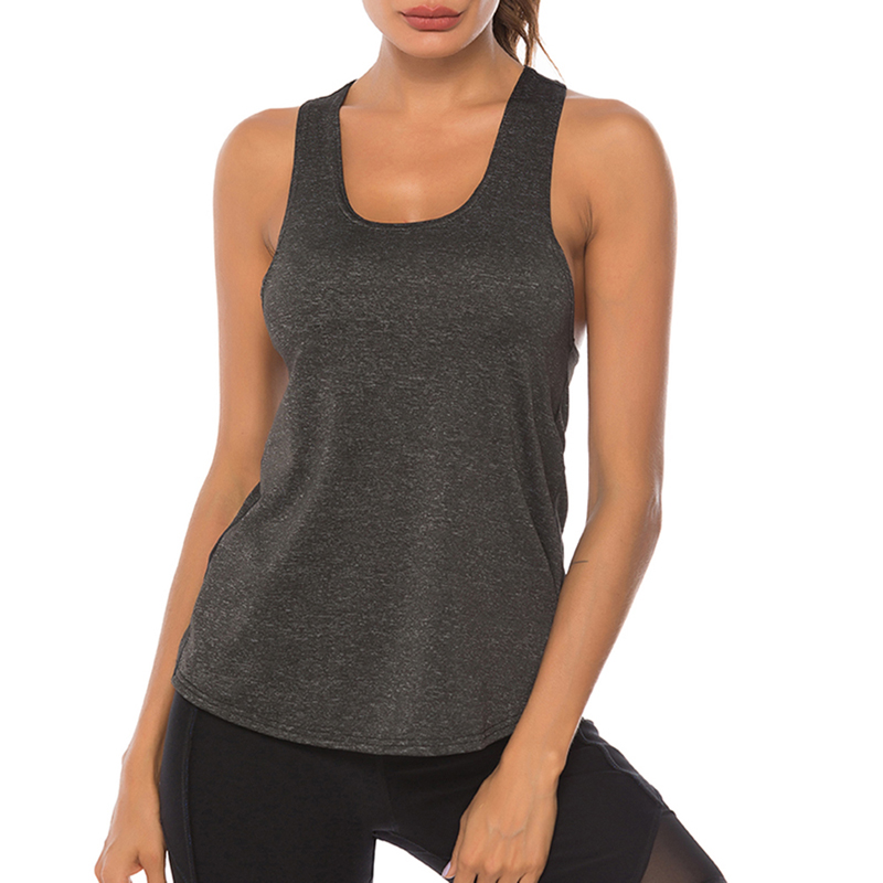 Sfit Hot Summer Womens Sports Gym Racer Back Running Vest Fitness Jogging Yoga Tank Top 6 Colors Female Yoga Shirts Outfits -XL, Gray
Sfit Hot Summer Womens Sports Gym Racer Back Running Vest Fitness Jogging Yoga Tank Top 6 Colors Female Yoga Shirts Outfits -XL, Gray