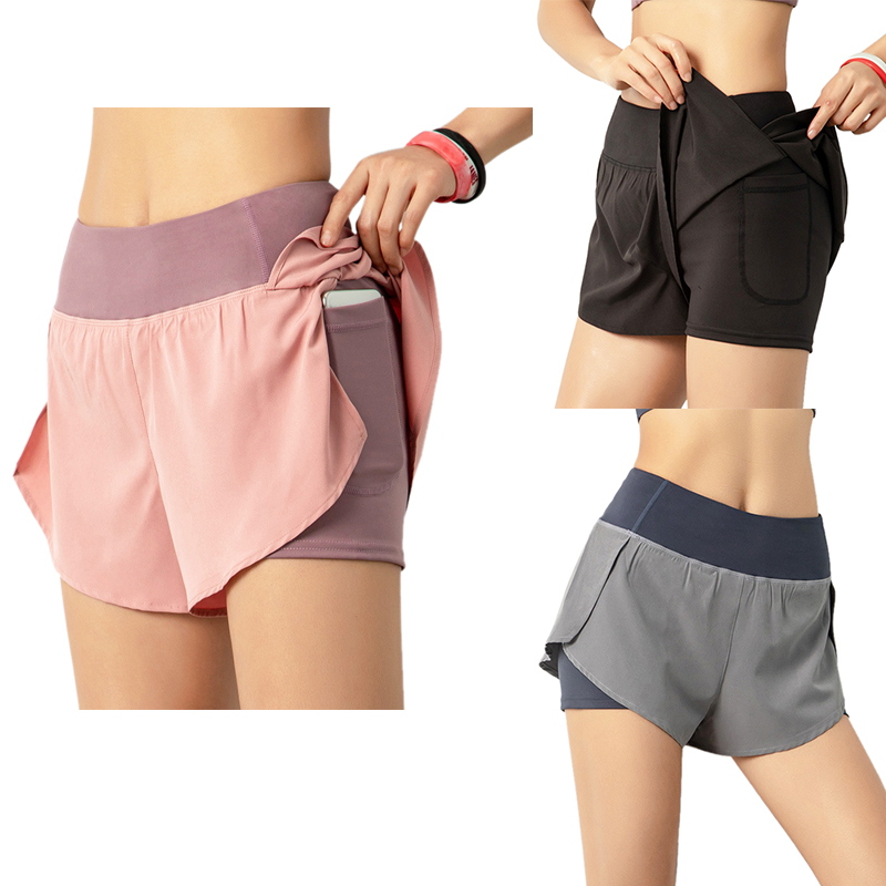 Ladies Quick-Drying Yoga Gym Yoga Shorts Sports Fitness Workout Running, Black
Ladies Quick-Drying Yoga Gym Yoga Shorts Sports Fitness Workout Running, Black