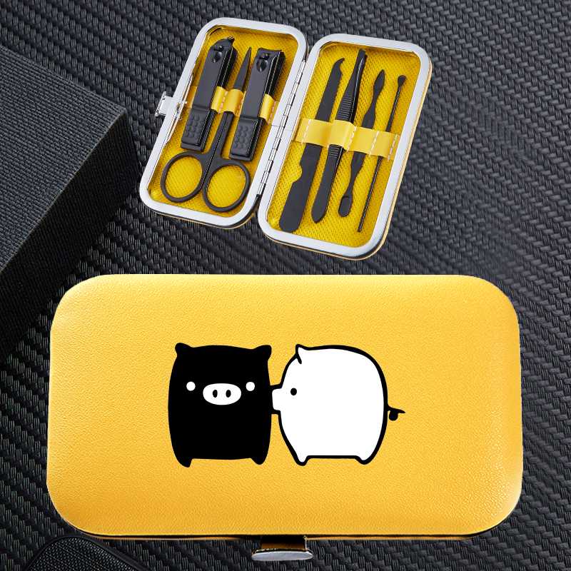 Cute Pig Print Stainless Steel Nail Clipper Manicure Set Travel Portable Nails Trimmer Clippers Scissors Accessories Cutter Kits
Cute Pig Print Stainless Steel Nail Clipper Manicure Set Travel Portable Nails Trimmer Clippers Scissors Accessories Cutter Kits