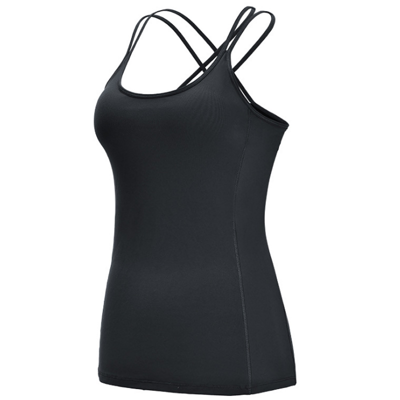 Fitness Women Sports Shirt Sleeveless Yoga Top Running Shirt Tank Fitness Clothing Summer Women'S Tops Quick Drying Loose Breath, Black
Fitness Women Sports Shirt Sleeveless Yoga Top Running Shirt Tank Fitness Clothing Summer Women'S Tops Quick Drying Loose Breath, Black