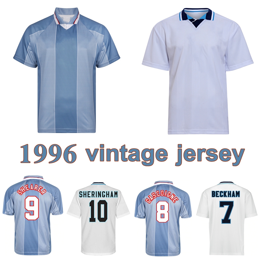 1996 Gascoigne SHEARER retro soccer jersey McManaman SOUTHGATE classic vintage Sheringham 96 98 home away Beckham football shirt, Home jersey
1996 Gascoigne SHEARER retro soccer jersey McManaman SOUTHGATE classic vintage Sheringham 96 98 home away Beckham football shirt, Home jersey