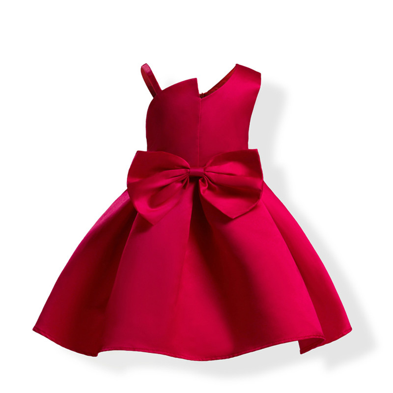 Baby Girl Party Dress One Shoulder Strap Princess Dress with Bow In two Color for2-12 Years Old, Blue
Baby Girl Party Dress One Shoulder Strap Princess Dress with Bow In two Color for2-12 Years Old, Blue
