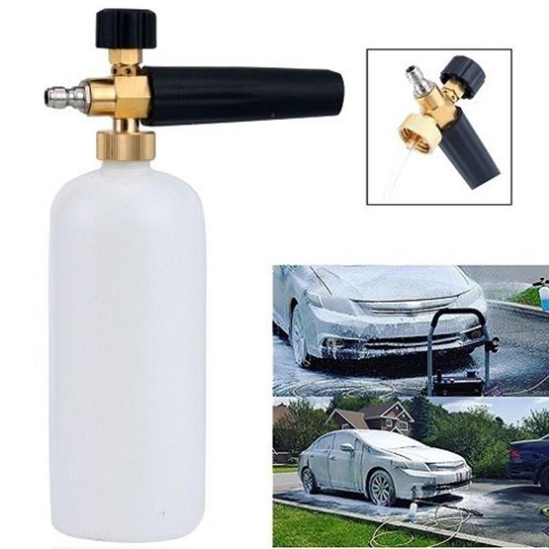 Adjustable Washer Water Gun Foam Gun High Pressure Snow Foamer Car Foam Sprayer Vehicle Soap Shampoo Portable Window Clean Lance
Adjustable Washer Water Gun Foam Gun High Pressure Snow Foamer Car Foam Sprayer Vehicle Soap Shampoo Portable Window Clean Lance