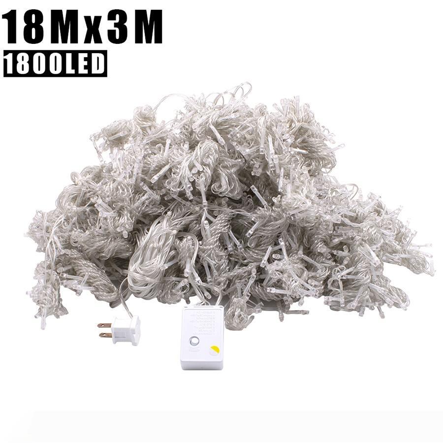 9M 12M 18M x 3M 1800 LED Warm White Light Romantic Christmas Wedding Outdoor Decoration Curtain String Light US Standard Warm White
9M 12M 18M x 3M 1800 LED Warm White Light Romantic Christmas Wedding Outdoor Decoration Curtain String Light US Standard Warm White