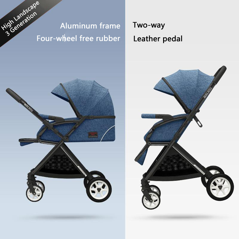 High landscape baby stroller two way newborn carriage bidirectional push baby stroller ultra light folding umbrella carts
High landscape baby stroller two way newborn carriage bidirectional push baby stroller ultra light folding umbrella carts