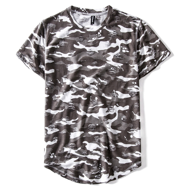 2020 New Summer Hip Hop Streetwear T-shirt Men Cotton Camouflage T Shirt O-neck Short Sleeve Long Tshirts Quality Tops Tees Men, Gray
2020 New Summer Hip Hop Streetwear T-shirt Men Cotton Camouflage T Shirt O-neck Short Sleeve Long Tshirts Quality Tops Tees Men, Gray