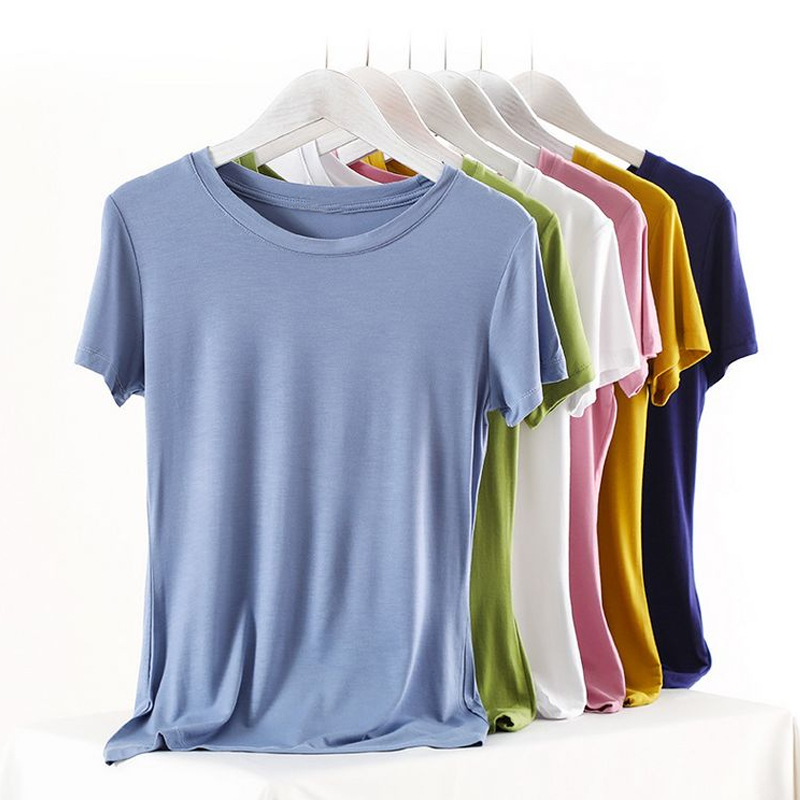 Basic Modal 95% Cotton Summer T Shirt Women Knitted Short Sleeves Tee Shirt High Elasticity Breathable O Neck Female Top Tshirt, Green
Basic Modal 95% Cotton Summer T Shirt Women Knitted Short Sleeves Tee Shirt High Elasticity Breathable O Neck Female Top Tshirt, Green