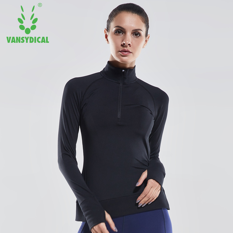 VANSYDICAL Women's Fitness Clothing Autumn And Winter Long-Sleeved T-Shirt Running Yoga Clothing Sports Quick-Drying High Collar, Fbf718701
VANSYDICAL Women's Fitness Clothing Autumn And Winter Long-Sleeved T-Shirt Running Yoga Clothing Sports Quick-Drying High Collar, Fbf718701