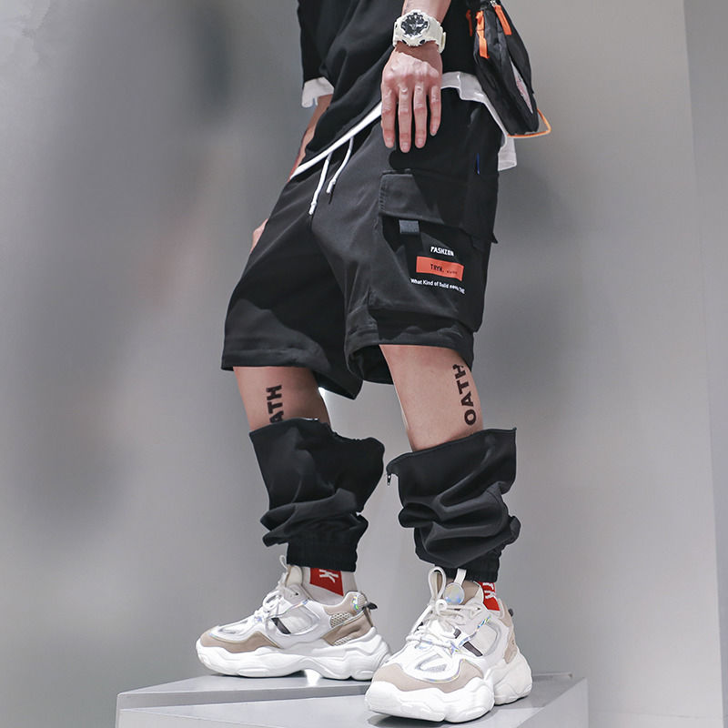 New Fashion Detachable Men' Cargo Pants Lightweight Ankle-Length Pants Summer Man Trousers Thin Korean Loose Casual Shorts 4XL, Black
New Fashion Detachable Men' Cargo Pants Lightweight Ankle-Length Pants Summer Man Trousers Thin Korean Loose Casual Shorts 4XL, Black