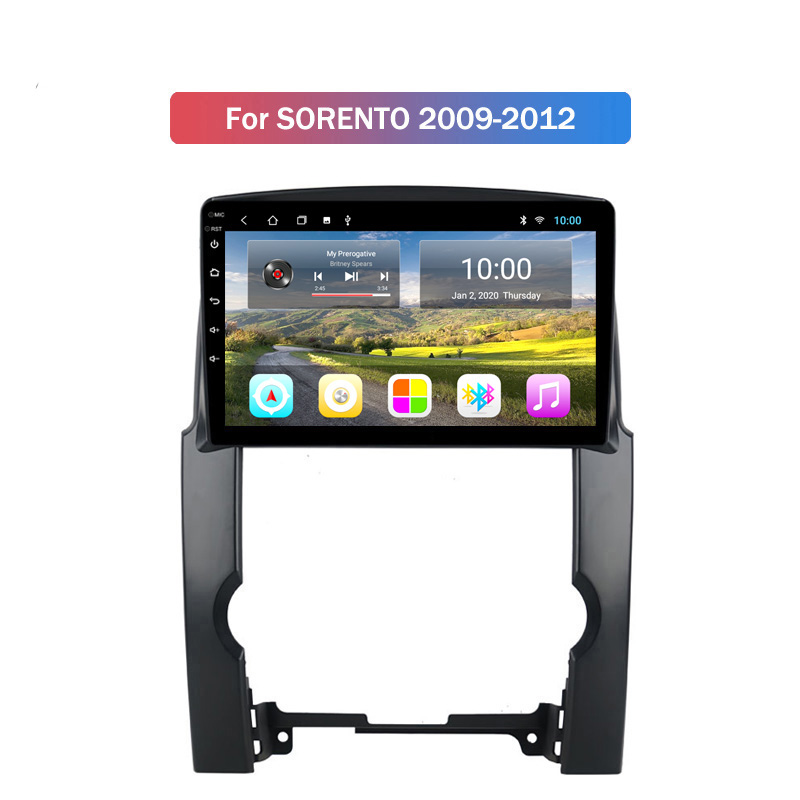 Android Car Video Radio Gps 2.5D Tempered Touch Screen LTE 4G Wifi Hotspot Bluetooth OBD 2GB Ram 32Gb Carplay for Kia SORENTO 2009-2012
Android Car Video Radio Gps 2.5D Tempered Touch Screen LTE 4G Wifi Hotspot Bluetooth OBD 2GB Ram 32Gb Carplay for Kia SORENTO 2009-2012