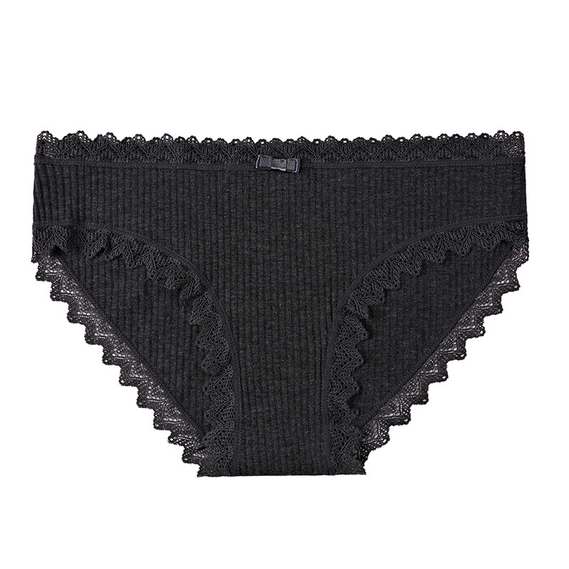 Girl lace triangle underwear knitted cotton seamless underwear women cotton crotch lovely girl, Combination 2
Girl lace triangle underwear knitted cotton seamless underwear women cotton crotch lovely girl, Combination 2